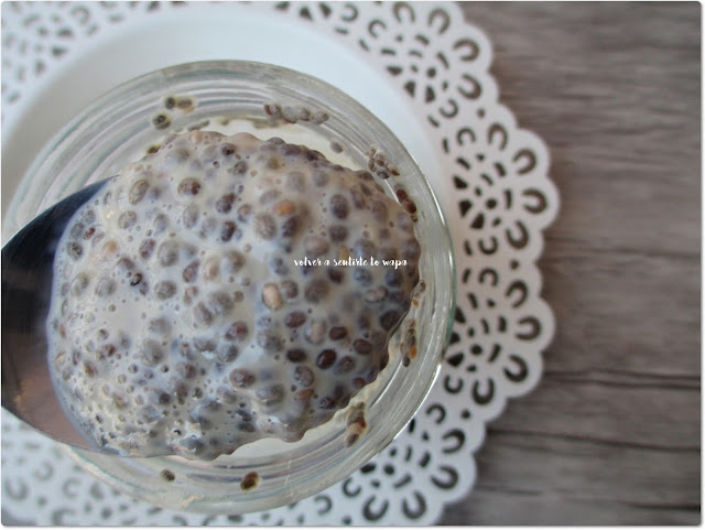 Pudding de semillas de chia, vainilla y fresas: paso a paso