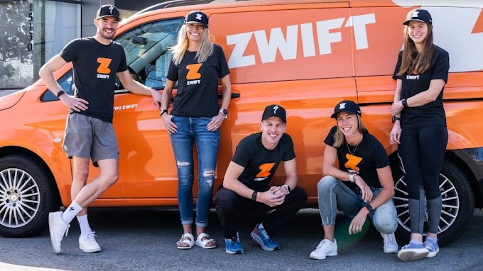 Se presentó el equipo de la Zwift Academy Triatlón 2022