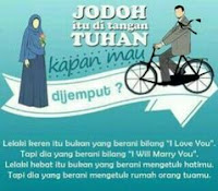 Gambar DP BBM Kata Kata Lucu Gokil Terbaru Jodoh Di Tangan 