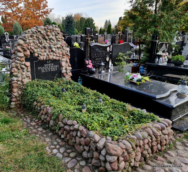 Warszawa Warsaw cmentarz św. Teresy od Dzieciątka Jezus grób nagrobek warszawskie cmentarze 1937