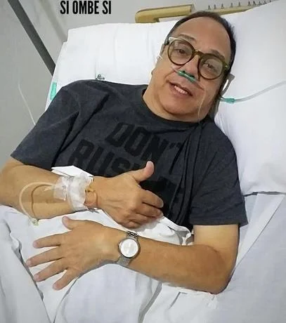 Merenguero Marcos Caminero es ingresado en centro de salud debido a secuelas del Covid-19
