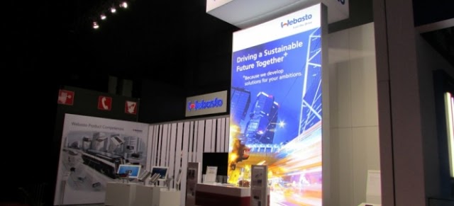 Webasto presentó cuatro novedades en Busworld bajo el lema ¡Conduciendo un gran futuro juntos!