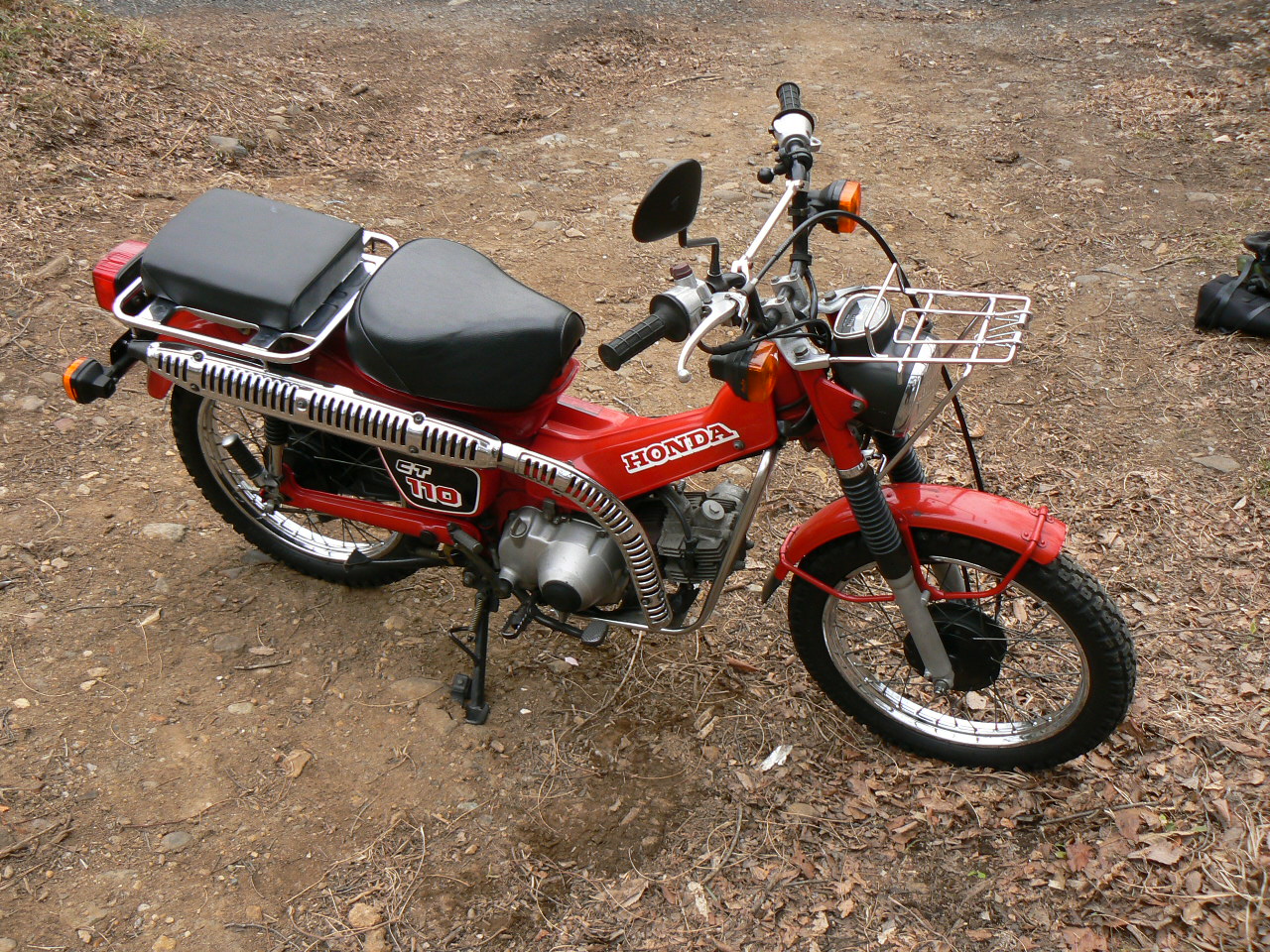 ｍｏｔｏｒ ｈｉｌｌ 1991年ct110 ハンターカブ オーストラリア仕様