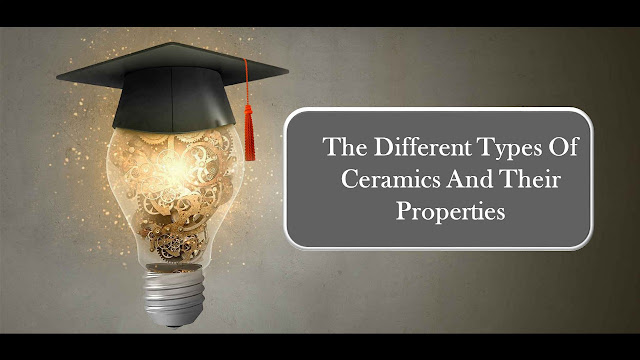 Describe the different types of ceramics and their properties, and their applications in engineering design
