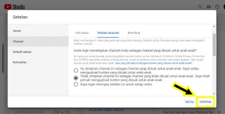 Cara Menghilangkan Notifikasi Konten Khusus Anak di Youtube, Mudah!