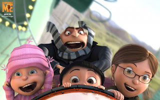 Despicable Me 3D Movie Characters HD Wallpaper