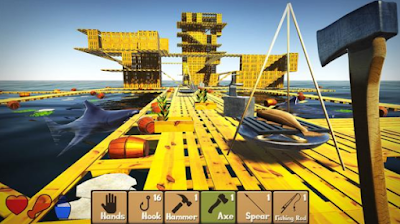 Raft Survival Simulator Mod