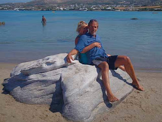 Pat Wayne Dunlap Kolimbithres Beach Paros Greece