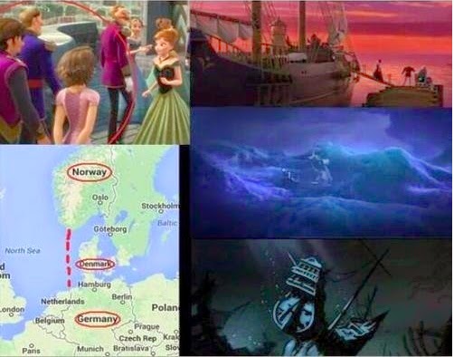 A Pretty Thought: FAN TEORI ANTARA FROZEN, TANGLED DAN 