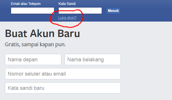 Facebook Masuk Find My Facebook Id