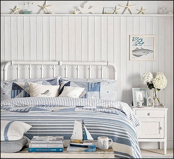 Coastal Beach Bedroom Decorating Ideas