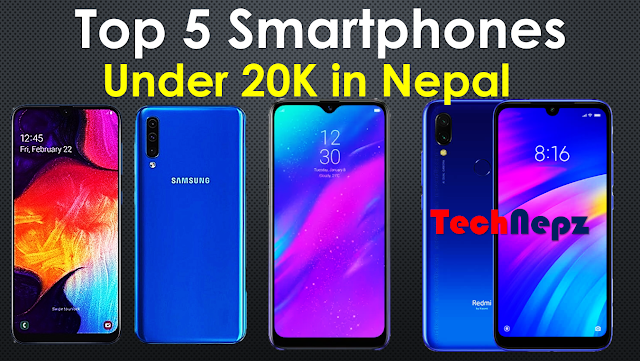 Top Best Smartphone Under 20K in Nepali 