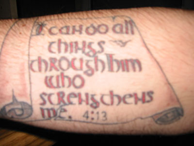 Scripture Tattoos