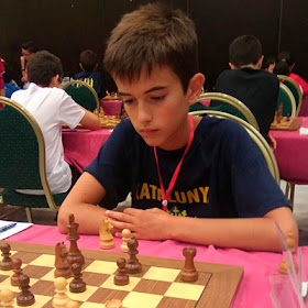 El ajedrecista Sub-12 EDGAR ROCA PLANAS