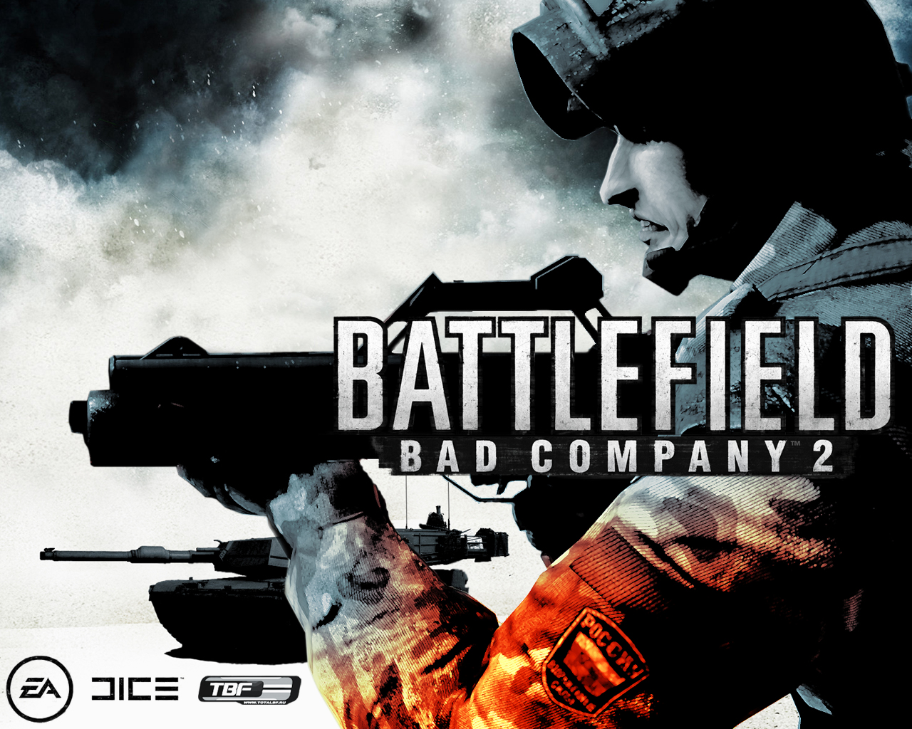 Cyber Game Wallpaper: Battlefield Bad Company 2 HD Wallpaper