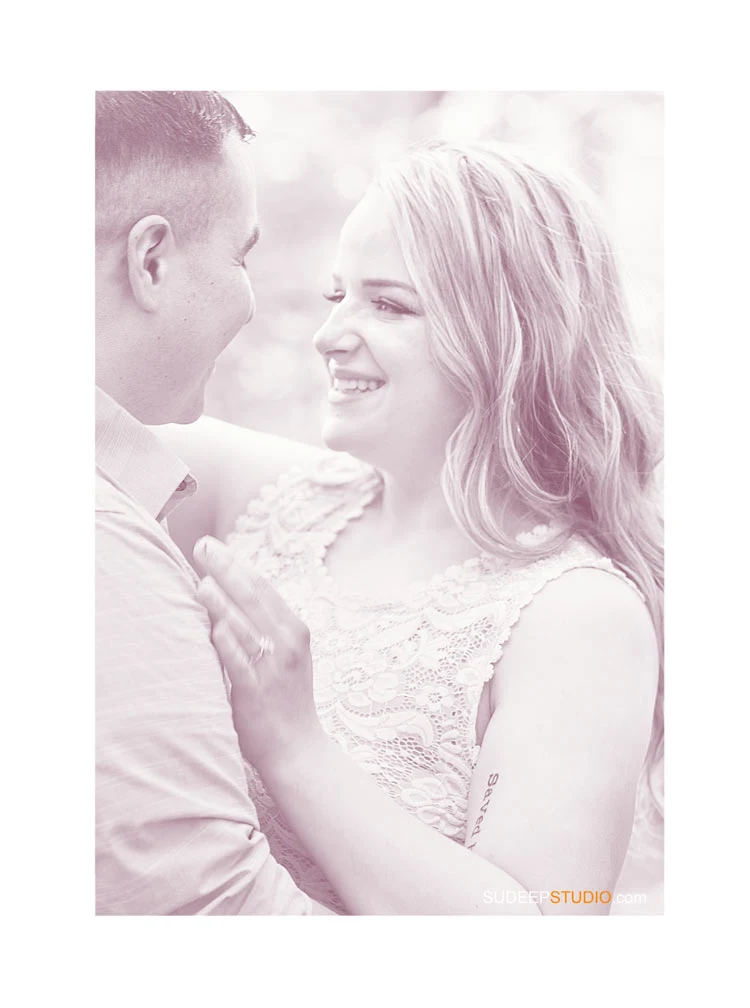 Toledo Engagement Pictures in Unique Pink Theme by SudeepStudio.com Ann Arbor Wedding Photographer