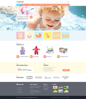 Baby Shop - Virtuemart Template 