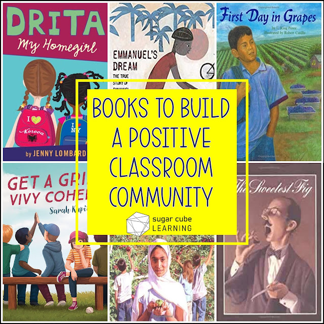 6 upper elementary read alouds to help build a positive classroom community: Perfect for back to school: Sugar Cube Learning blog