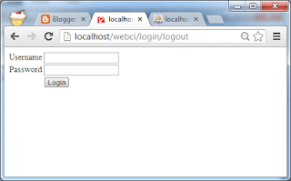 Membuat Halaman Login dengan CodeIgniter Logout