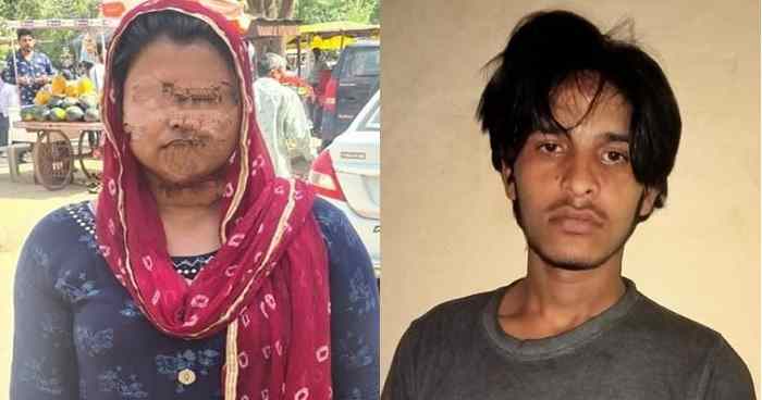 faridabad-police-arrested-accused-lady-firing-on-husband