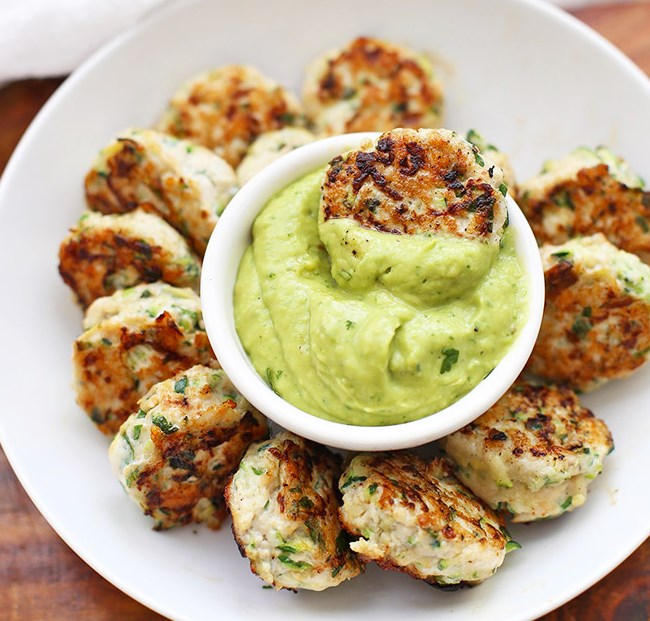 CHICKEN ZUCCHINI POPPERS (PALEO & WHOLE30 APPROVED!) #healthydiet #glutenfree