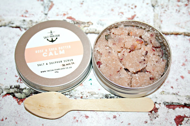 The Salt Parlous Rose & Shea Butter Salt Scrub