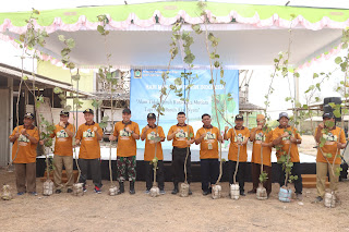 Wakapolres Kulonprogo Hadiri kegiatan Seremonial Penanaman Pohon Dalam Rangka Hari Menanam Pohon Indonesia