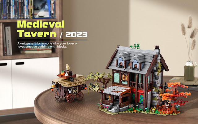 Nifeliz Medieval Tavern Compatible With Lego
