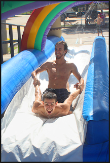 Slip n' Slide provided by Inflatable Bouncer Rentals