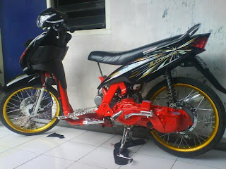 Yamaha mio automatic modifikasi extreme