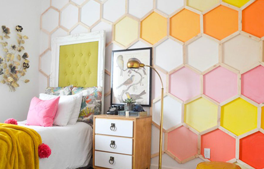 ¡A todo color! Ideas para decorar paredes con color