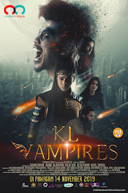 KL Vampires, Filem, Movie, Filem Melayu, Malay Movie, Filem KL Vampires, KL Vampires Movie, Sinopsis KL Vampires, Malay Movie 2019, Filem Melayu 2019, Poster Filem KL Vampires, OST KL Vampires, Info Mengenai Filem KL Vampires, Senarai Pelakon Filem KL Vampires, Raja Ilya, Josiah Hogan, Aeril Zafrel, Reen Rahim, Donny Alamsyah, Yuzz Mohd Nor, Mustaqim Bahadon, Pablo Amirul, Saiful Apek, Ismi Melinda, Jeff Omar, Denes Kumar, Cecep Arif, Wan Hanafi Su, Azri Iskandar,