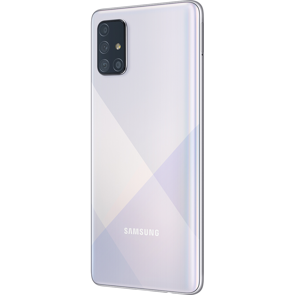 Điện thoại Samsung Galaxy A71 Bạc độc đáo