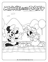 mickey mouse coloring pages minnie mouse daisy duck coloring sheets