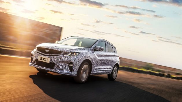 Geely SX11 bakal gegar pasaran Malaysia