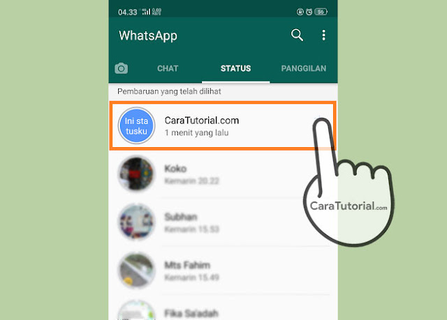 Cara Melihat Status WhatsApp Tanpa Diketahui