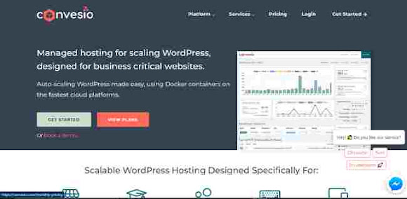 WordPress-Managed Website On Convesio