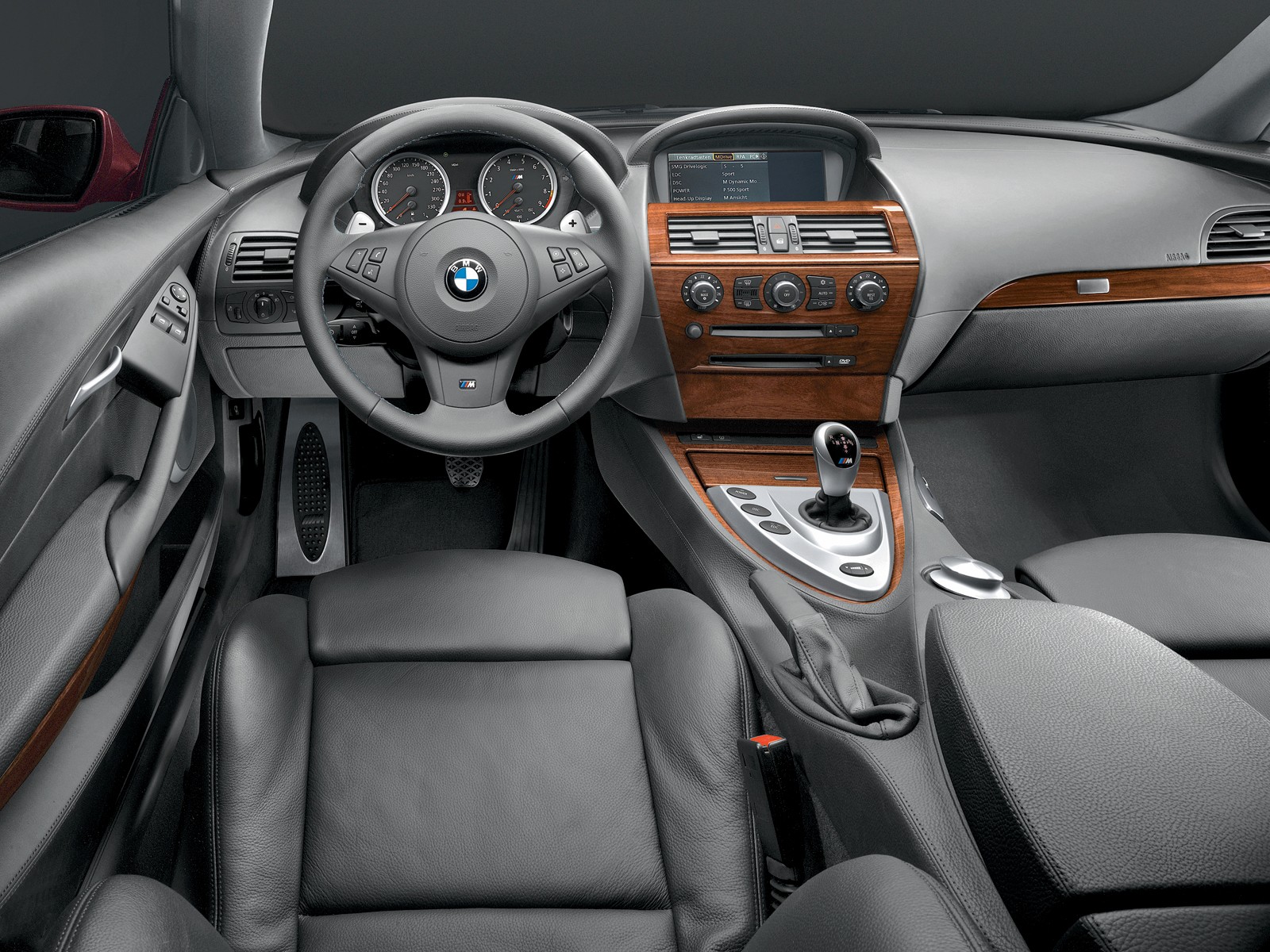 BMW M6 interiors