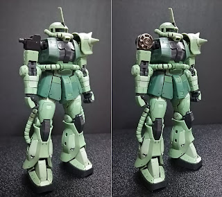 ガンプラ自作パーツ　RG量産型ザク