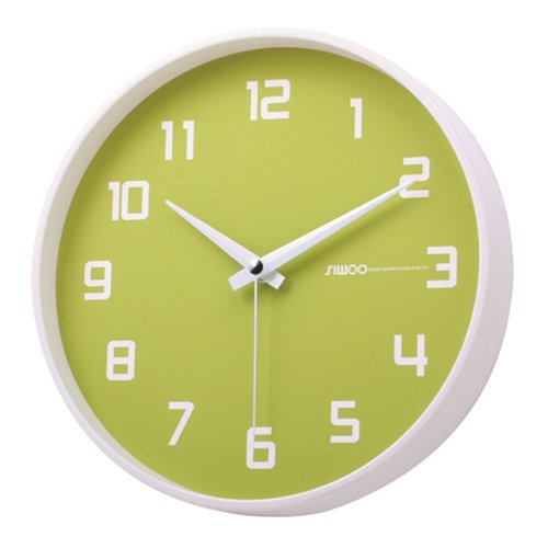 wall decor ideas with clocks Lime Green Wall Clock | 500 x 500