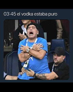 Maradona mundial Rusia 2018 humor 