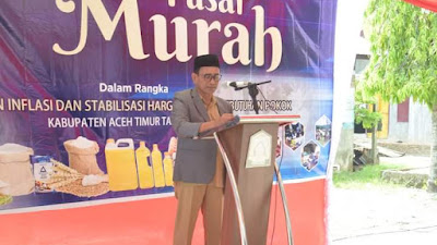 Pemkab Aceh Timur Launching Pasar Murah 