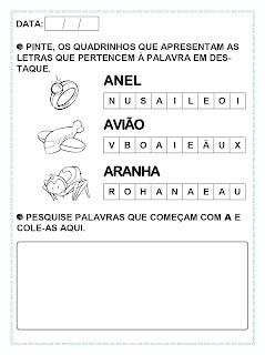 Caderno de Atividades para Educação Infantil 4 anos – Linguagem