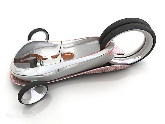 Peugeot RD Electric threewheeler concept