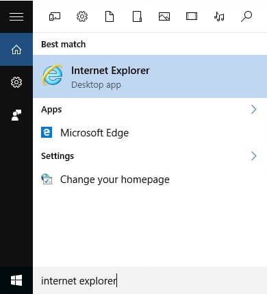 open-internet-explorer-in-windows-10-via-search-bar