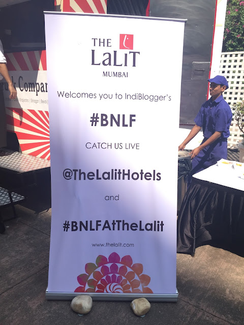 the pretty simple life indiblogger bnlf lalit hotels food truck 