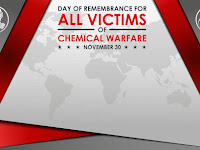 Day of Remembrance for All Victims of Chemical Warfare - 30 November.