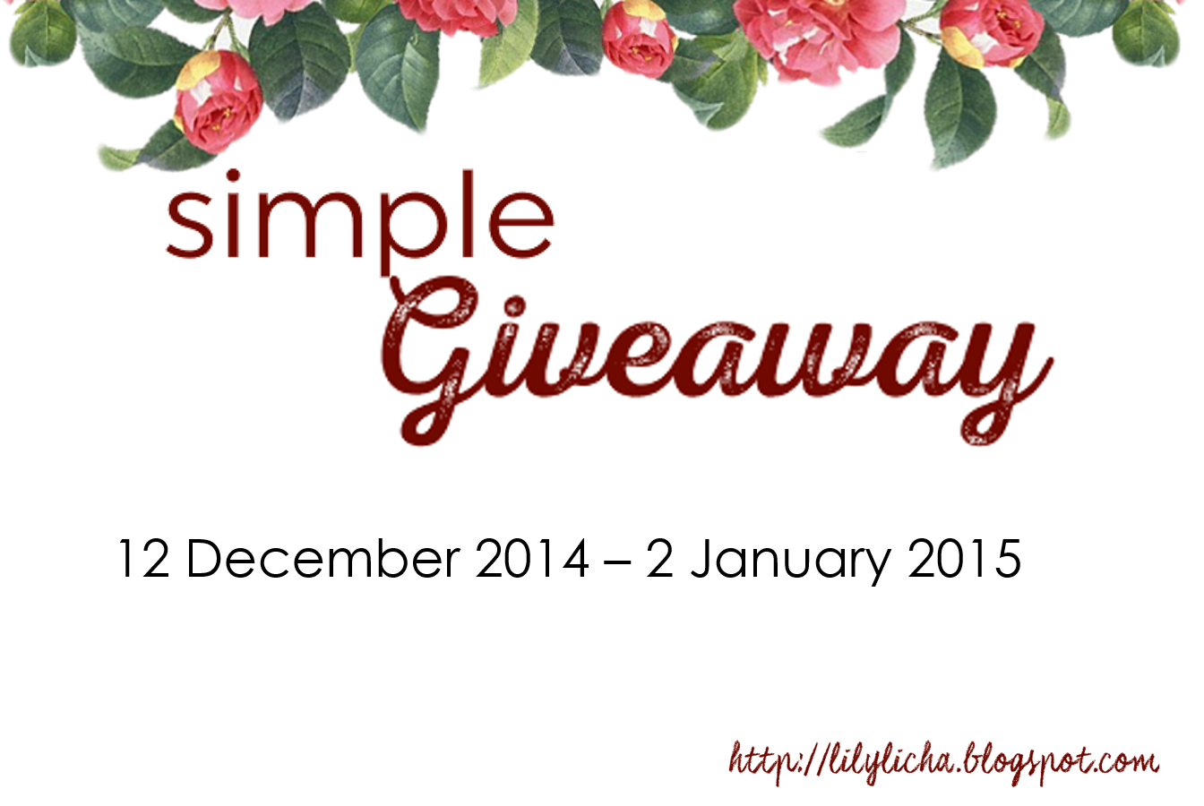  http://lilylicha.blogspot.com/2014/12/simple-giveaway-by-licha.html