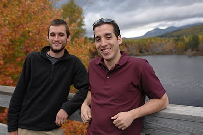 AT hikers near Katahdin, Maine - photo by Michael Alden