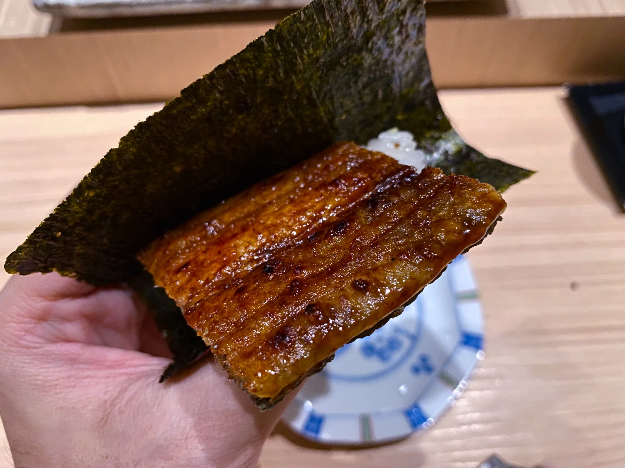 白燒鰻魚海苔飯